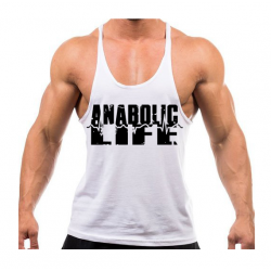 ANABOLIC LIFE Tank Top kolor biały